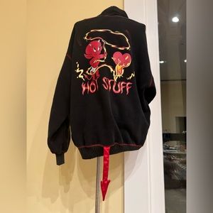Doll skill hot stuff devil hooded sweatshirt with tail